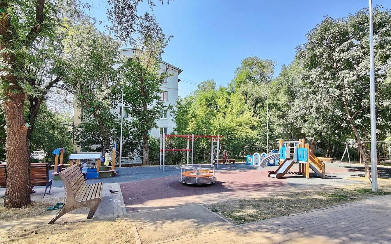 Апартаменты 10-Й Микрорайон, 5А Alma-Ata Buitenkant foto
